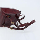 CARTIER Rugzak Lakleer Rood Goud Origineel bs33722-9
