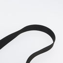 BOTTEGA VENETA Umhängetasche Canvas Schwarz Gold Auth bs33726-8