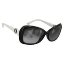 GUCCI Sunglasses plastic Black White Auth bs33727-1