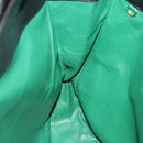 CARTIER Tote Tas Leer Zwart Goud Auth bs33730-18