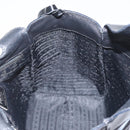 PRADA Hand Bag Patent leather Black Silver Auth bs33735-18