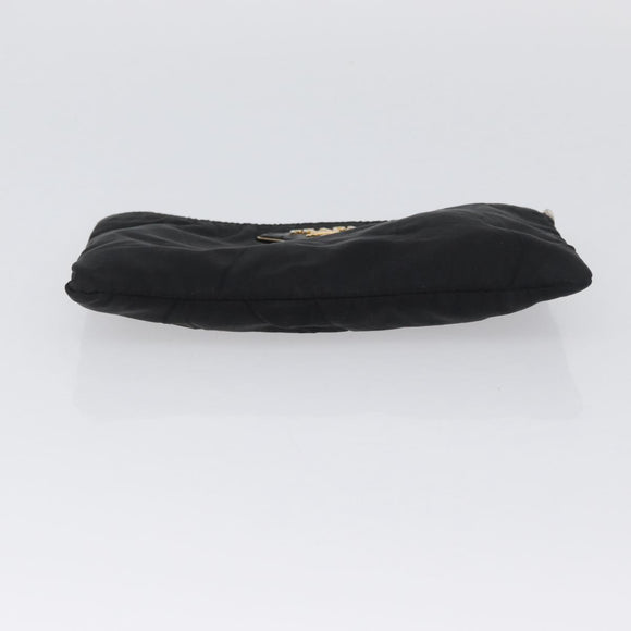 PRADA Pouch Nylon 2 Set Khaki Black Auth bs33737