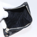 PRADA Pouch Nylon 2 Set Khaki Black Auth bs33737-15