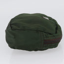PRADA Pouch Nylon 2 Set Khaki Black Auth bs33737-4