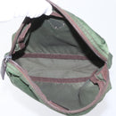 PRADA Pouch Nylon 2 Set Khaki Black Auth bs33737-8