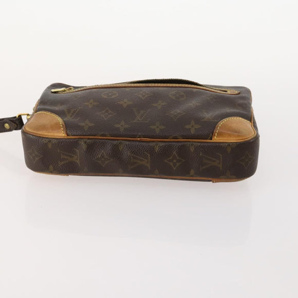 LOUIS VUITTON Monogram Clutch Bag 2 Set LV Auth bs33746