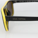 LOUIS VUITTON Sunglasses plastic Black Z0794E LV Auth bs33748-6