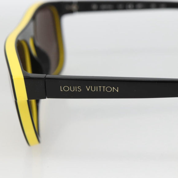 LOUIS VUITTON Sunglasses plastic Black Z0794E LV Auth bs33748