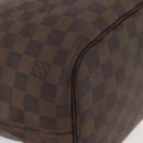 LOUIS VUITTON Damier Ebene Neverfull MM Tote Bag N51105 LV Auth bs33749-16