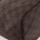 LOUIS VUITTON Damier Ebene Neverfull MM Tote Bag N51105 LV Auth bs33749-10