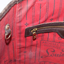 LOUIS VUITTON Damier Ebene Neverfull MM Tote Bag N51105 LV Auth bs33749-24