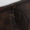 LOUIS VUITTON Damier Ebene Neverfull MM Tote Bag N51105 LV Auth bs33749-3