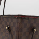 LOUIS VUITTON Damier Ebene Neverfull MM Tote Bag N51105 LV Auth bs33749-6