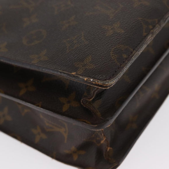 LOUIS VUITTON Monogram Serviette Conseiller Briefcase M53331 LV Auth bs33750