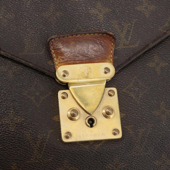 LOUIS VUITTON Monogram Serviette Conseiller Briefcase M53331 LV Auth bs33750