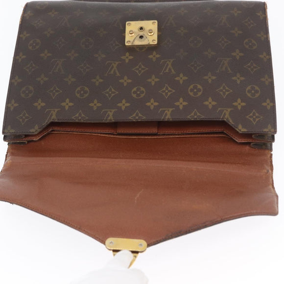 LOUIS VUITTON Monogram Serviette Conseiller Briefcase M53331 LV Auth bs33750