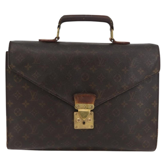 LOUIS VUITTON Monogram Serviette Conseiller Briefcase M53331 LV Auth bs33750