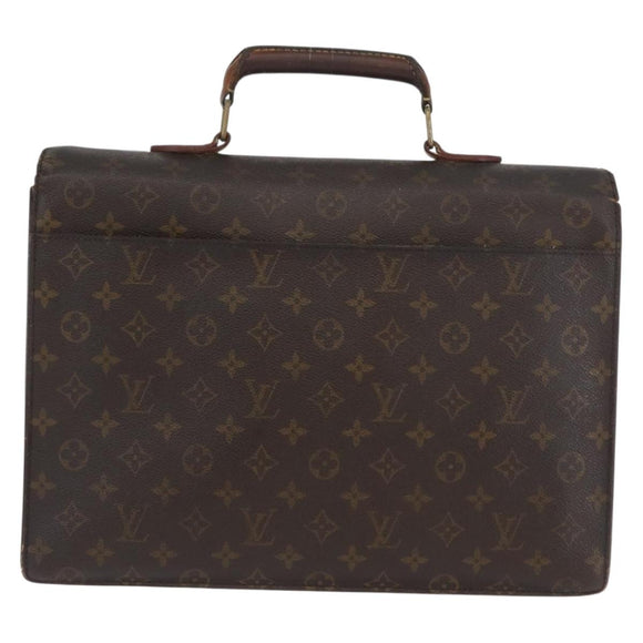 LOUIS VUITTON Monogram Serviette Conseiller Briefcase M53331 LV Auth bs33750