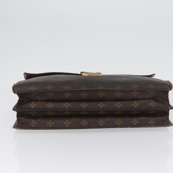 LOUIS VUITTON Monogram Serviette Conseiller Briefcase M53331 LV Auth bs33750