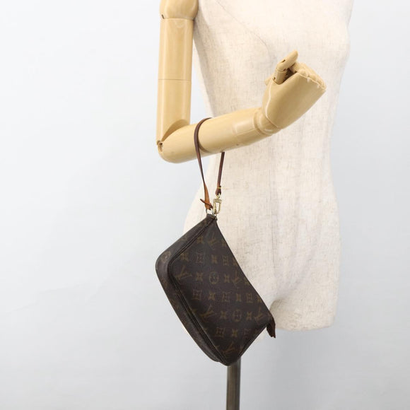 LOUIS VUITTON Monogram Pochette Accessoires Tasche M51980 LV Auth bs33751