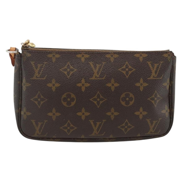 LOUIS VUITTON Monogram Pochette Accessoires Tasche M51980 LV Auth bs33751