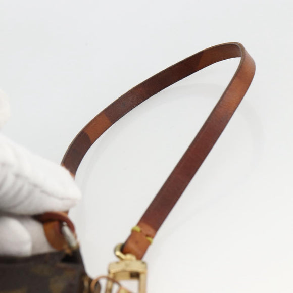 LOUIS VUITTON Monogram Pochette Accessoires Tasche M51980 LV Auth bs33751