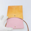 LOUIS VUITTON Monogram Vernis Kenmare Shoulder Bag Marshmallow Pink Auth bs33752-10