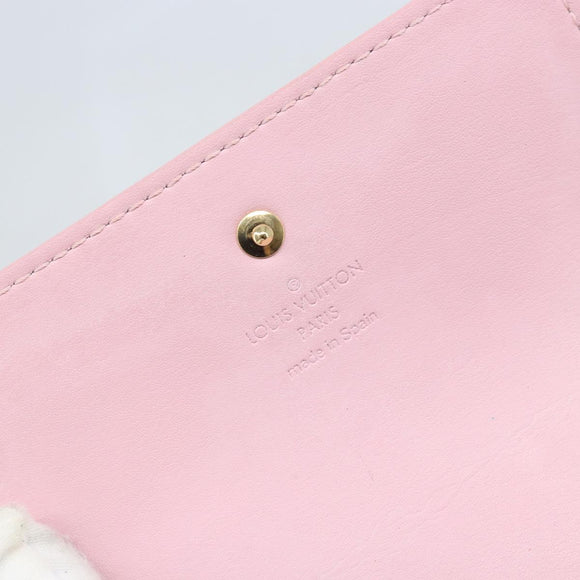 LOUIS VUITTON Monogram Vernis Kenmare Shoulder Bag Marshmallow Pink Auth bs33752