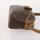 CELINE Macadam Canvas Shoulder Bag PVC Leather 2 Set Brown Auth bs33753-12