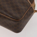 CELINE Macadam Canvas Shoulder Bag PVC Leather 2 Set Brown Auth bs33753-16