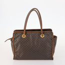 CELINE Macadam Canvas Shoulder Bag PVC Leather 2 Set Brown Auth bs33753-3