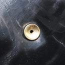Christian Dior Hand Bag Leather Black Gold Auth bs33762-10