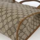 GUCCI GG Supreme Tote Bag PVC Beige Gold 92 02 998 Auth bs33769-12