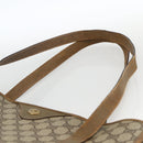 GUCCI GG Supreme Tote Bag PVC Beige Gold 92 02 998 Auth bs33769-8