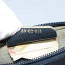 GUCCI GG Supreme Sherry Line Bag PVC Navy Gold Red 89 02 018 Auth bs33770-12