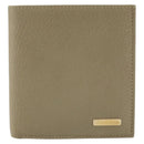 GUCCI Wallet Leather Beige Gold 034 4276 0781 0 Auth bs33775-13