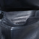 SAINT LAURENT Wallet Leather Black Gold Auth bs33776-12