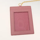PRADA Long Wallet Safiano leather Pink Gold Auth bs33779-12