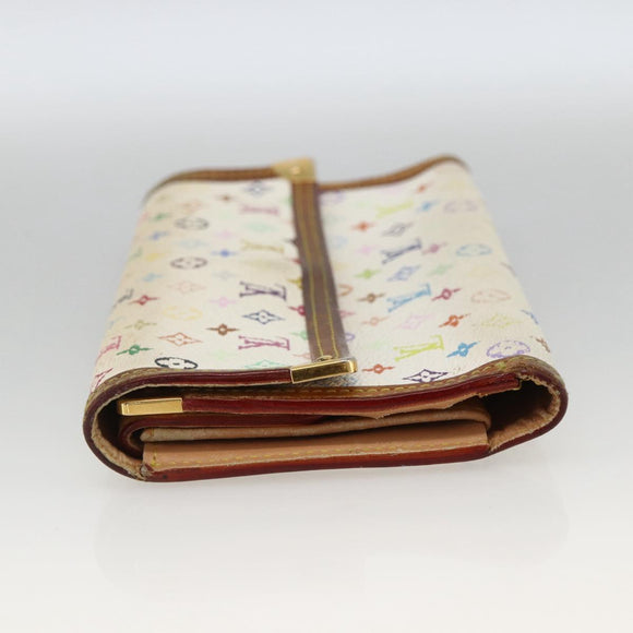 LOUIS VUITTON Multicolor Porte Tresor International Wallet M92659 Auth bs33784