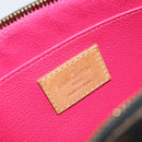 LOUIS VUITTON Multicolor Pochette Cosmetic Pouch Black M47355 LV Auth bs33786-10