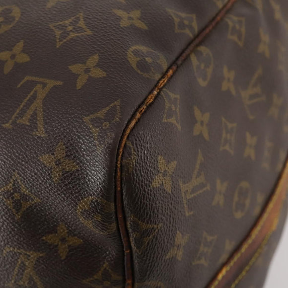 LOUIS VUITTON Monogram Keepall Bandouliere 55 Boston Bag M41414 LV Auth bs33789