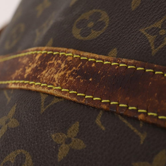LOUIS VUITTON Monogram Keepall Bandouliere 55 Boston Bag M41414 LV Auth bs33789