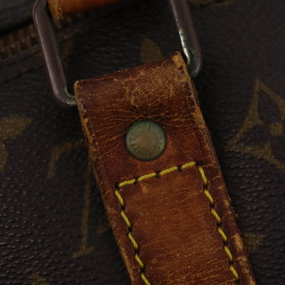 LOUIS VUITTON Monogram Keepall Bandouliere 55 Boston Bag M41414 LV Auth bs33789