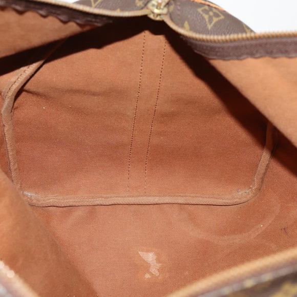 LOUIS VUITTON Monogram Keepall Bandouliere 55 Boston Bag M41414 LV Auth bs33789