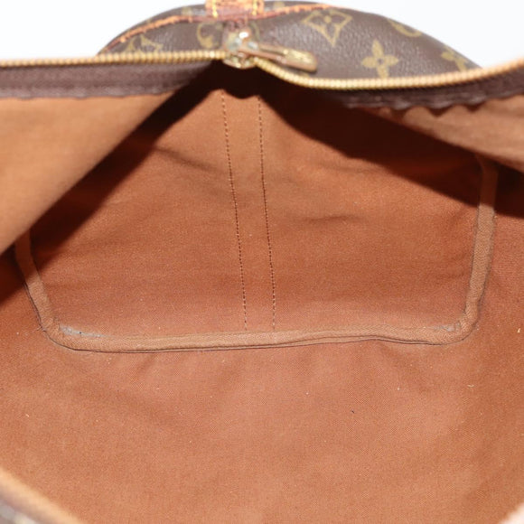 LOUIS VUITTON Monogram Keepall Bandouliere 55 Boston Bag M41414 LV Auth bs33789
