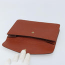 LOUIS VUITTON Epi Montaigne 23 Clutch Bag Brown M52663 LV Auth bs33790-8