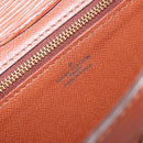 LOUIS VUITTON Epi Montaigne 23 Clutch Bag Brown M52663 LV Auth bs33790-9