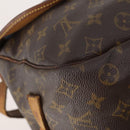 LOUIS VUITTON Monogram Saumur 35 Shoulder Bag M42254 LV Auth bs33791-18
