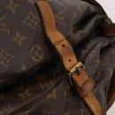 LOUIS VUITTON Monogram Saumur 35 Shoulder Bag M42254 LV Auth bs33791-19