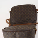 LOUIS VUITTON Monogram Saumur 35 Shoulder Bag M42254 LV Auth bs33791-21